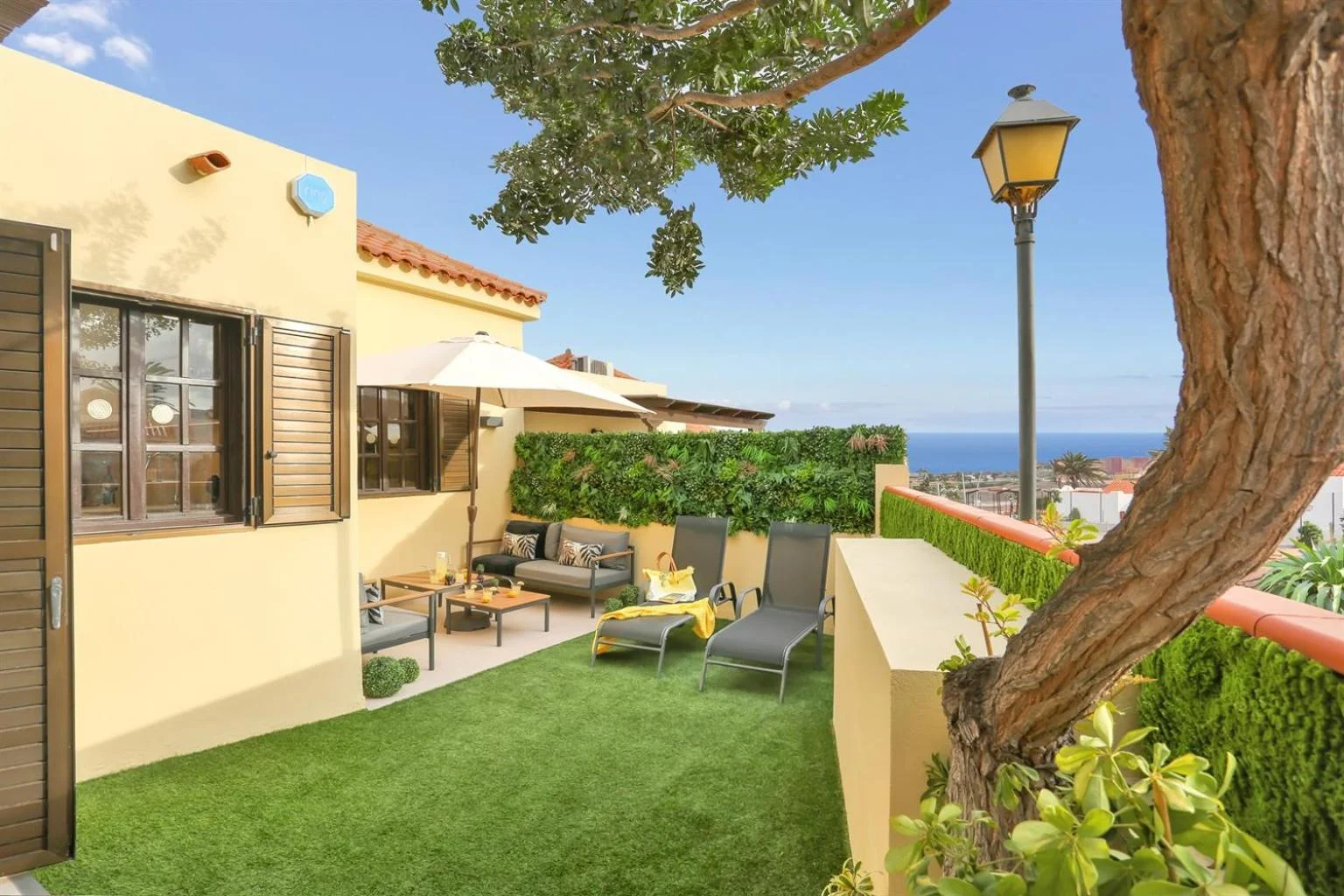 MSM Sahara Beach - Elegant Coastal Retreat with Private Terrace & Pool Access 1