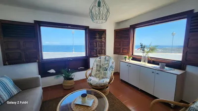 Villa Salada on the Ocean Shore in Caleta de Fuste, Fuerteventura