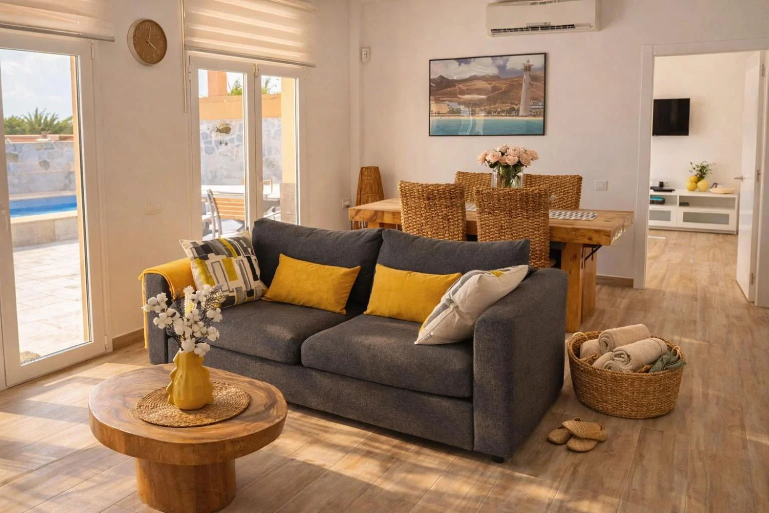 Villa Jandia Modern new apartment Morro Jable Private heated pool big terrace 5