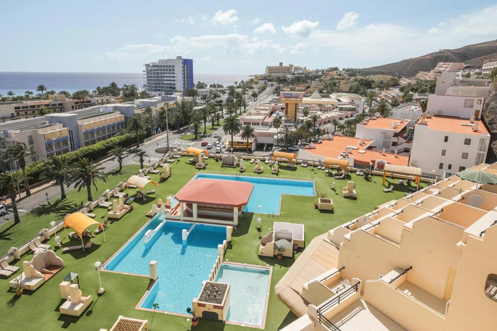 Palm Garden with sea views to the pools and beach 5